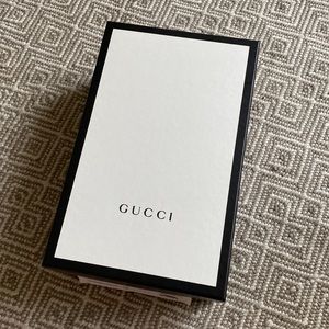 Gucci Thin stripe black & white ShoeBox - two pieces, high quality, durable
